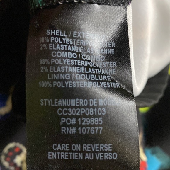 Alice + Olivia Teeny Butterfly Multicolored Fit And Flare‎ Bootcut Pant - Picture 6 of 6